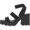 image:imageMadden Girl womens TempleHeeled SandalBlack Stretch