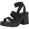 image:imageMadden Girl womens TempleHeeled SandalBlack Stretch