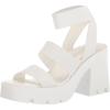image:imageMadden Girl womens TempleHeeled SandalWhite Stretch
