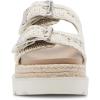 image:imageMadden Girl Womens Mythical Platform SandalLight Natural Crochet