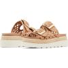 image:imageMadden Girl Womens Mythical Platform SandalTan Crochet