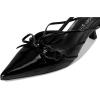 image:imageMadden Girl Womens Viixen SlingBack Kitten HeelBlack Patent