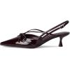 image:imageMadden Girl Womens Viixen SlingBack Kitten HeelVampire Patent