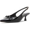 image:imageMadden Girl Womens Vogue SlingBack Kitten Heel Pump Black Patent 95Black Patent
