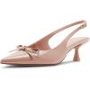 image:imageMadden Girl Womens Vogue SlingBack Kitten Heel Pump Black Patent 95Nude Patent
