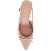 image:imageMadden Girl Womens Vogue SlingBack Kitten Heel Pump Black Patent 95Nude Patent
