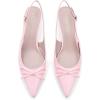 image:imageMadden Girl Womens Vogue SlingBack Kitten Heel Pump Black Patent 95Pretty Pink Patent