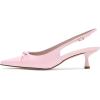 image:imageMadden Girl Womens Vogue SlingBack Kitten Heel Pump Black Patent 95Pretty Pink Patent