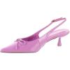 image:imageMadden Girl Womens Vogue SlingBack Kitten Heel Pump Black Patent 95Violet