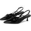 image:imageMadden Girl Womens Viixen SlingBack Kitten HeelBlack Patent