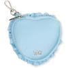 image:imageMadden Girl AROSALIE Satin Conversation Heart Pouch Light Blue