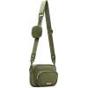 image:imageMadden Girl Womens Madden Girl Nylon Crossbody BagOlive