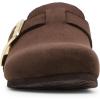 image:imageMadden Girl Womens Prim SlippersDark Brown Fabric