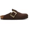 image:imageMadden Girl Womens Prim SlippersDark Brown Fabric