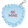 image:imageMadden Girl AROSALIE Satin Conversation Heart Pouch Light Blue