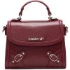 image:imageMadden Girl Womens ALILITHC Satchel Black SmallMaroon