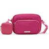 image:imageMadden Girl Womens Madden Girl Nylon Crossbody BagMagenta