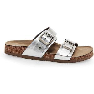image:imageMadden Girl Womens Brando SlideOn SandalSilver Paris