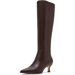 image:imageMadden Girl Womens Debutt Kitten Heel BootBrown Paris